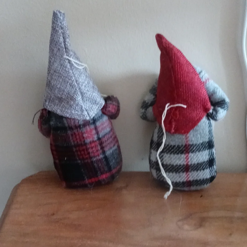 Gnome Fabric Ornaments